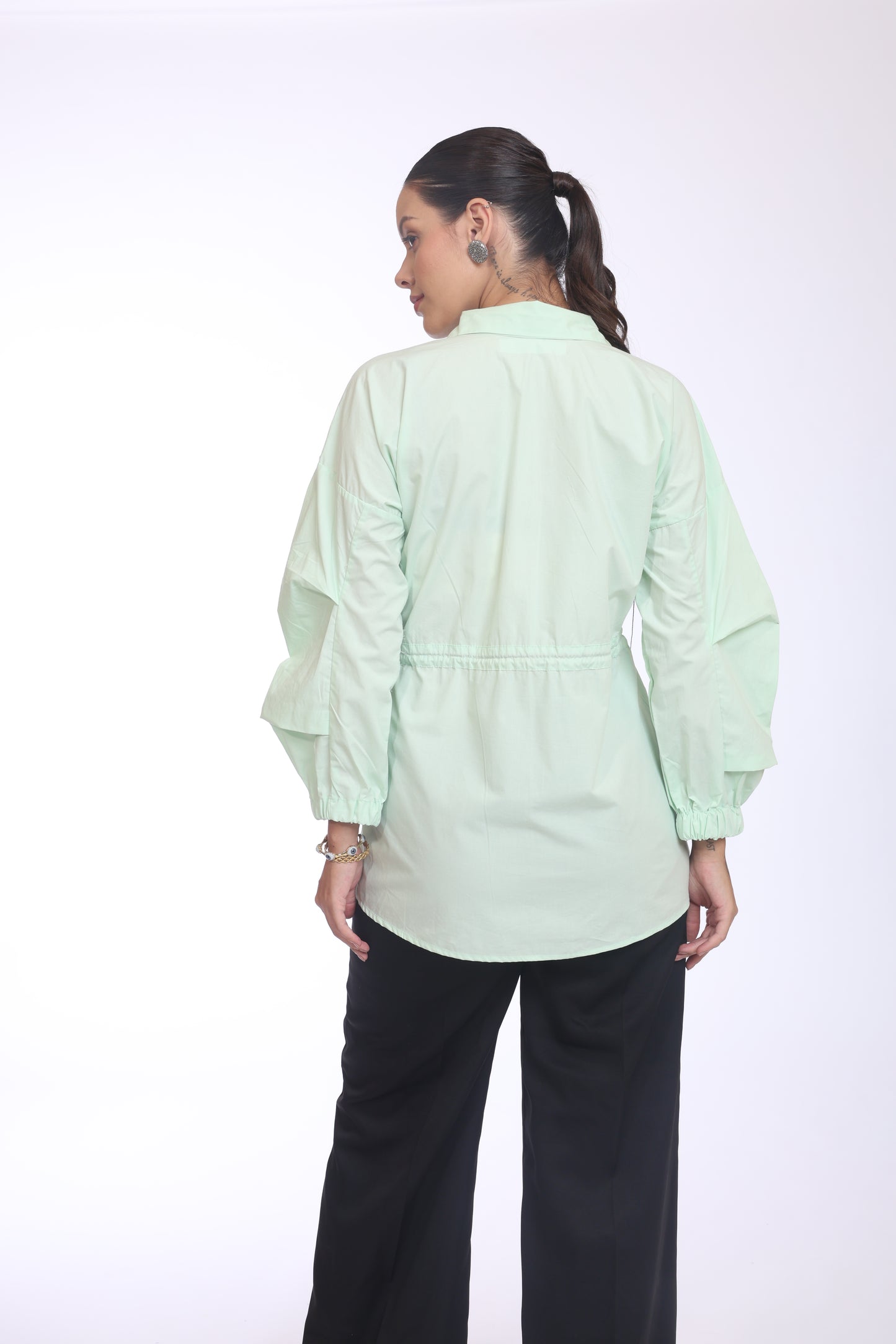 DROP SHIRT MINT Green