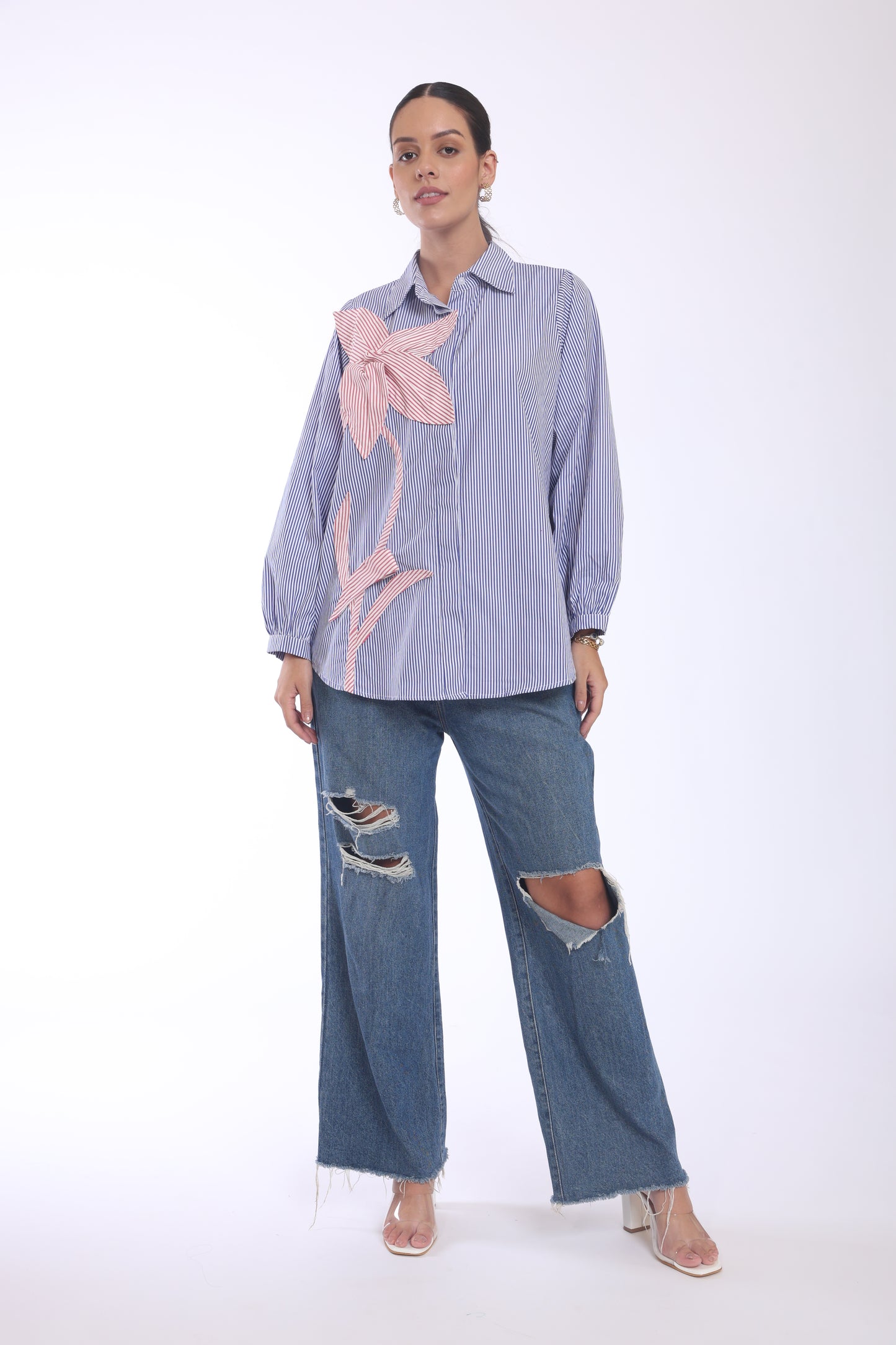 SCULPTRD FLOWER SHIRT