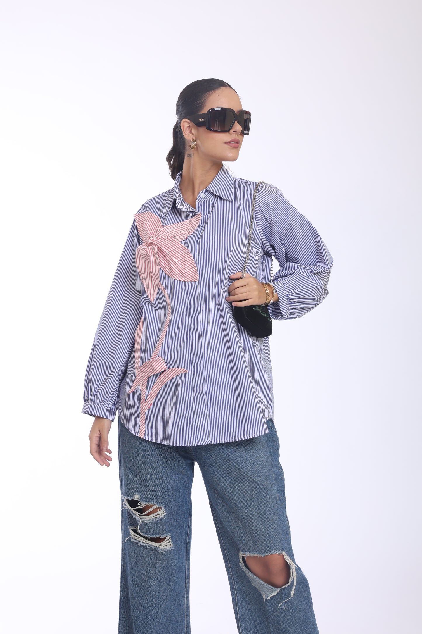 SCULPTRD FLOWER SHIRT
