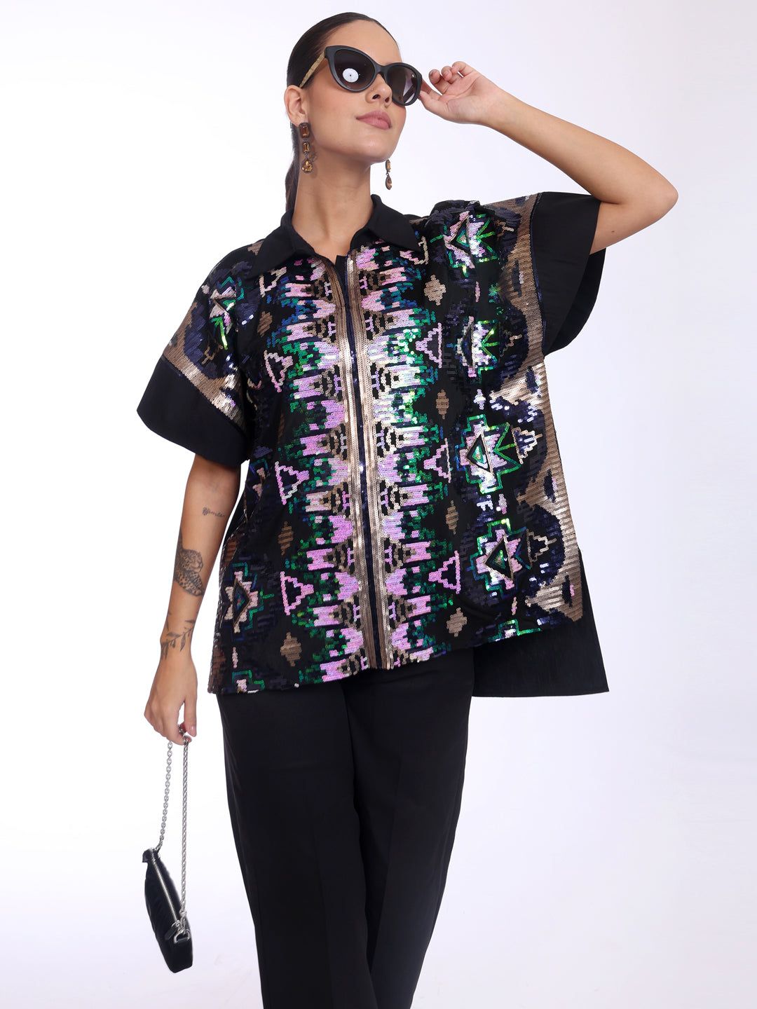 Dazzle Relaxed Shirt
