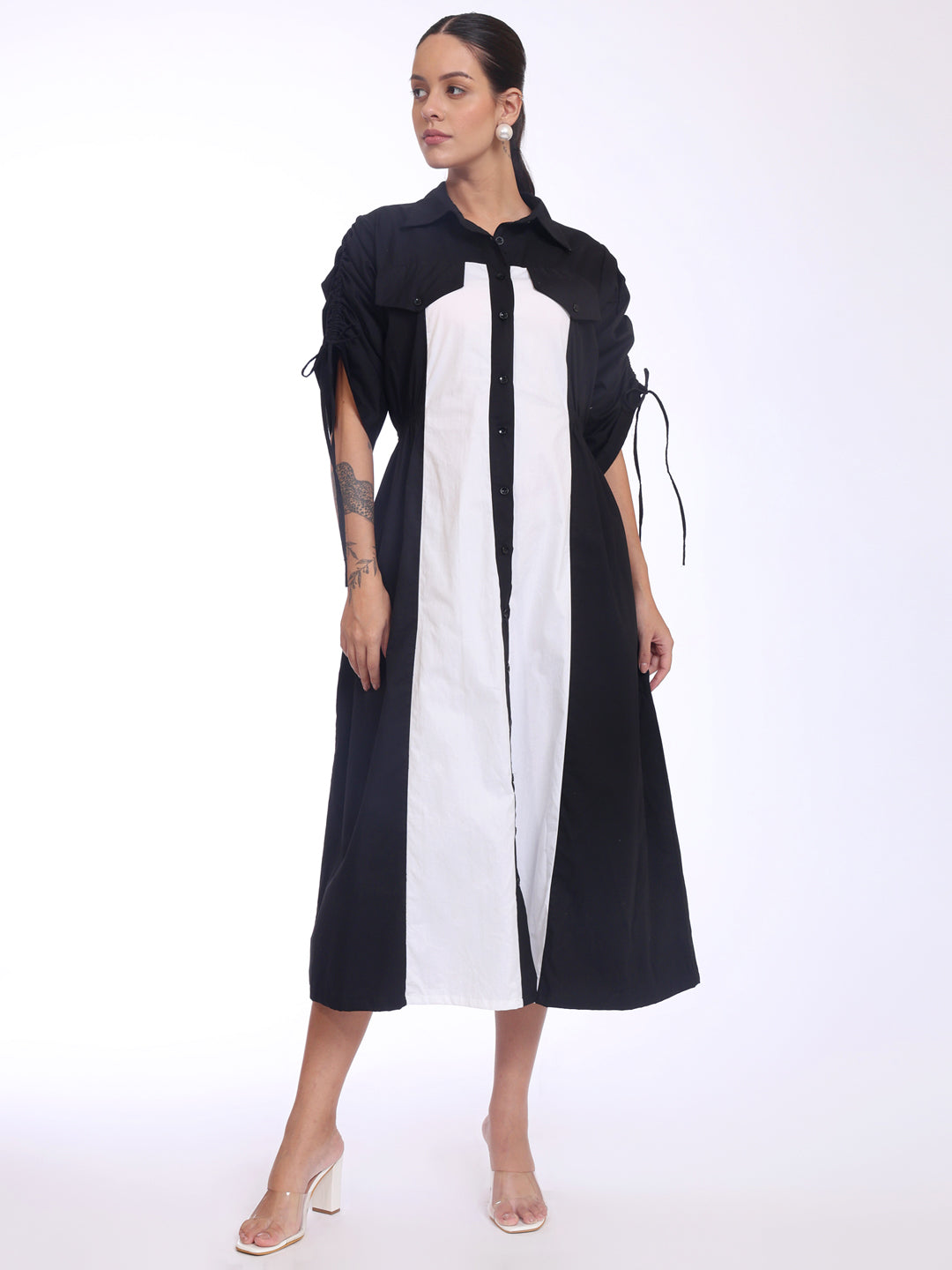 MONOCHROME DRESS