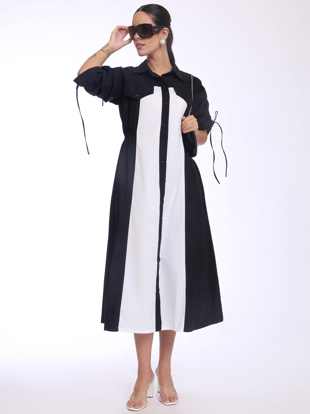 MONOCHROME DRESS