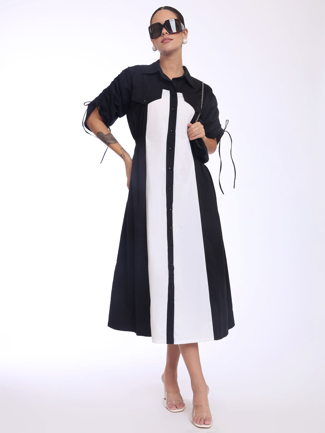 MONOCHROME DRESS