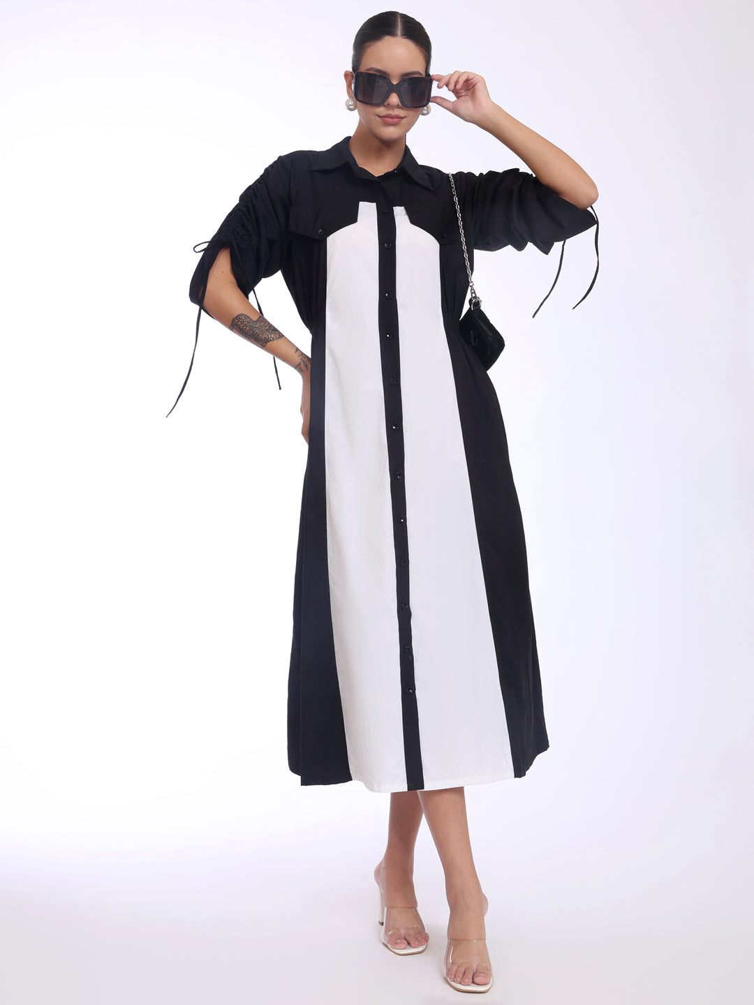 MONOCHROME DRESS