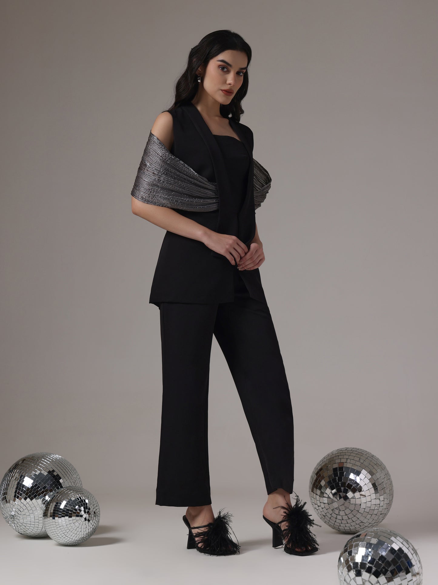 HAND PLEATED COORD