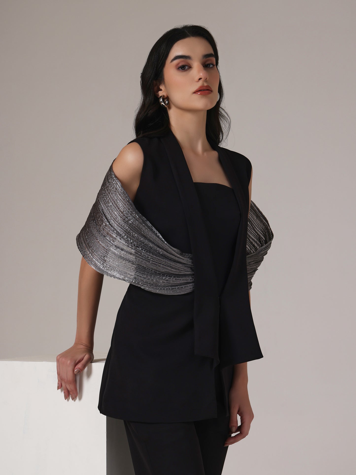 HAND PLEATED COORD