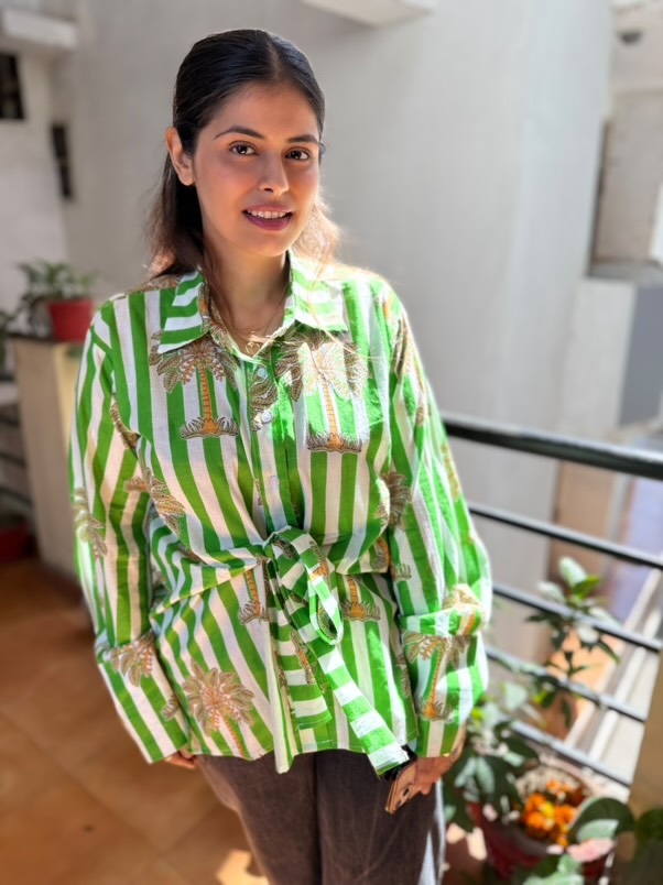 Tropical Stripes Shirt