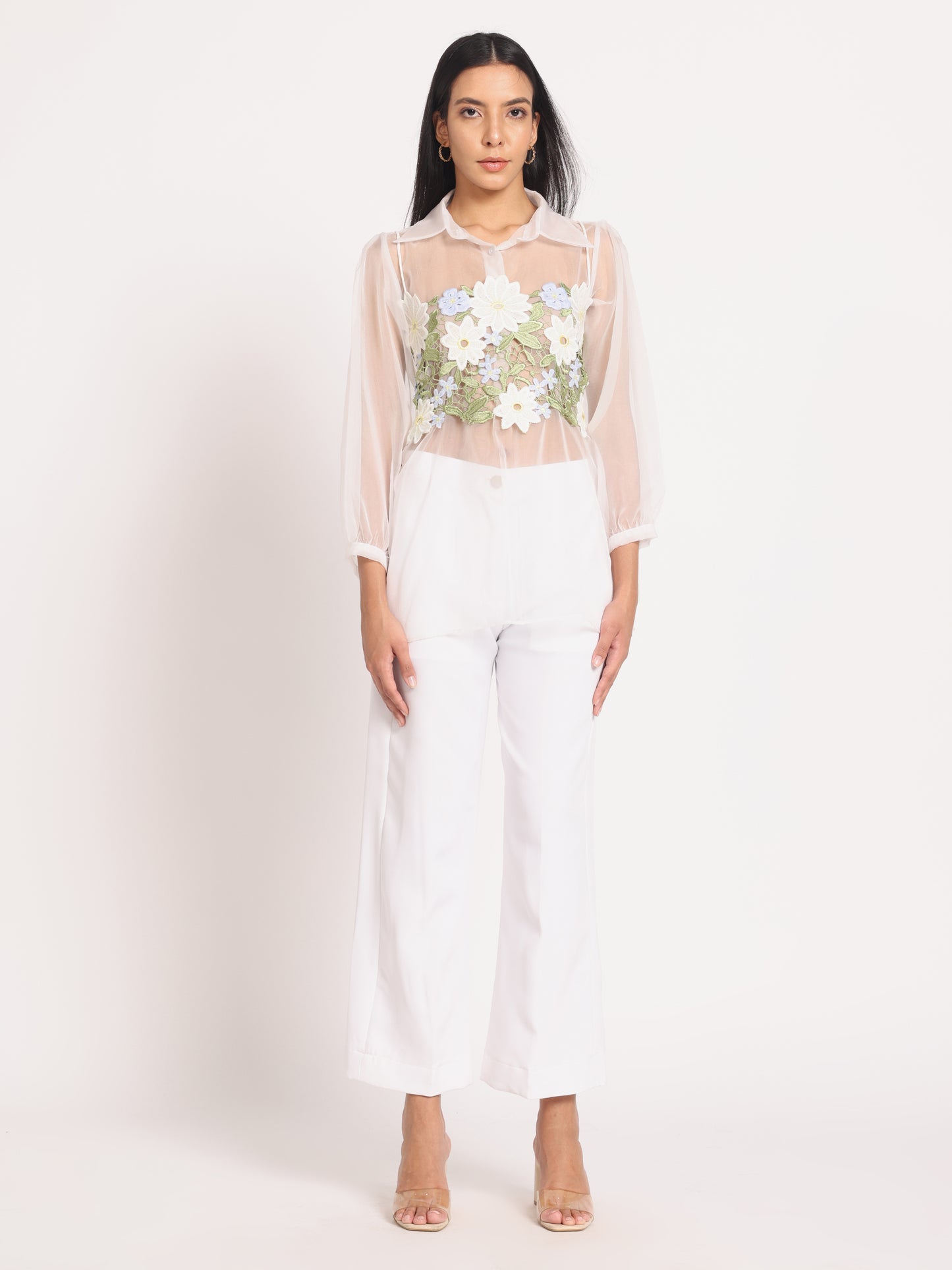 LACE DETAIL SET