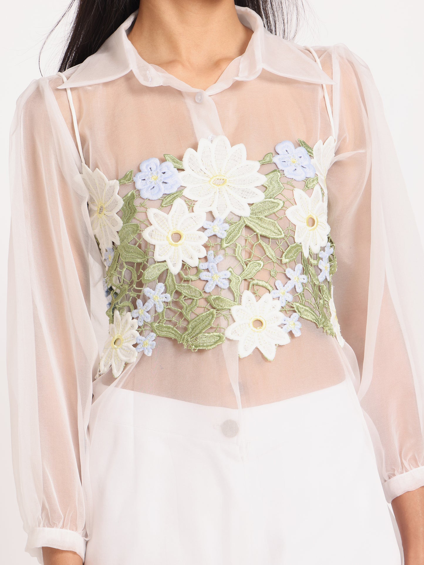 LACE DETAIL SET