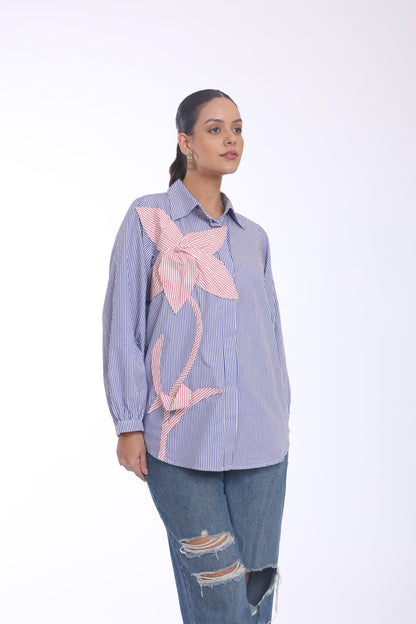 SCULPTRD FLOWER SHIRT
