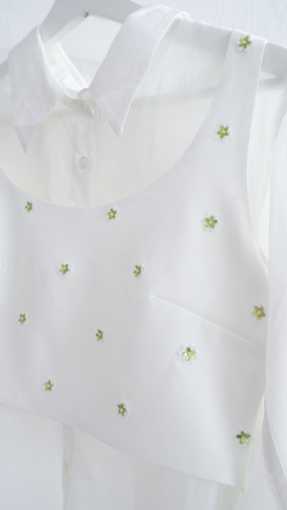 BLOSSOM BIB SHIRT