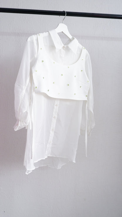 BLOSSOM BIB SHIRT