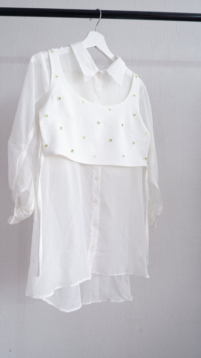 BLOSSOM BIB SHIRT