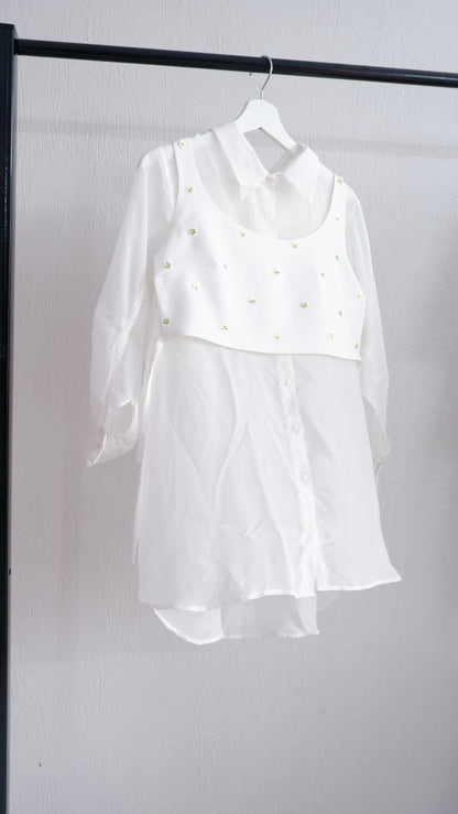 BLOSSOM BIB SHIRT