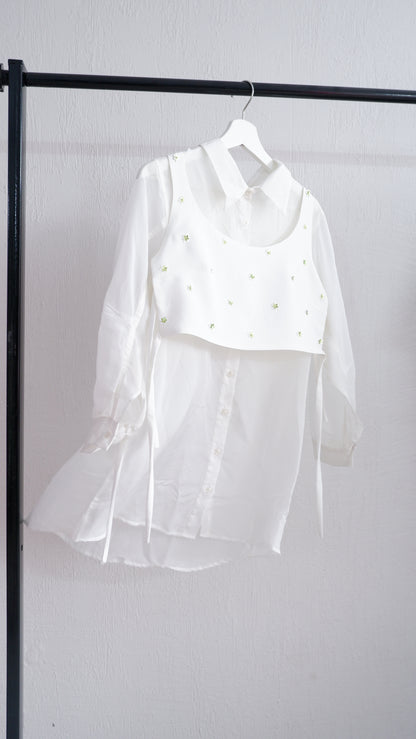 BLOSSOM BIB SHIRT