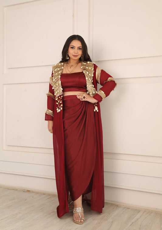 PHEETHA CAPE SET