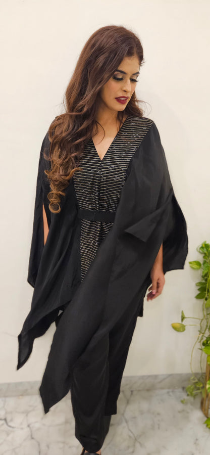 EMBROIDERED KAFTAN 3 PIECE SET