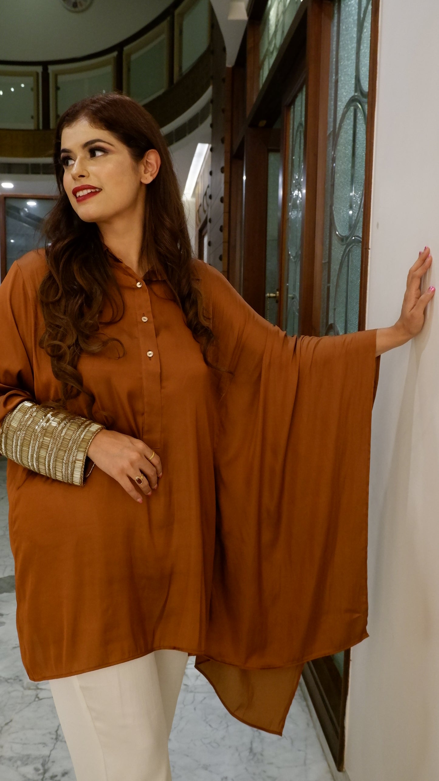 EMBROIDERED KAFTAN