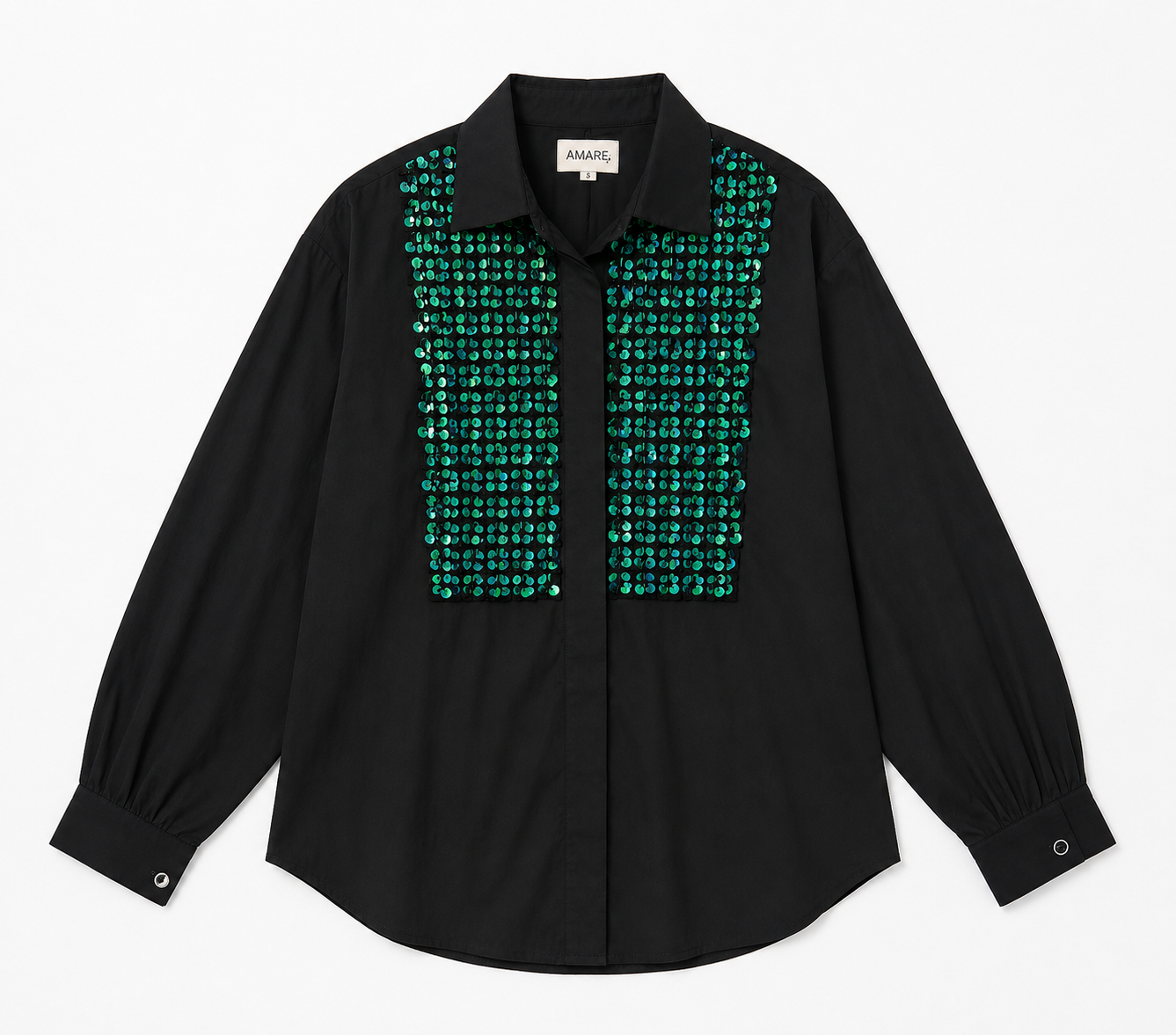 Hand embroidered happy Shirt