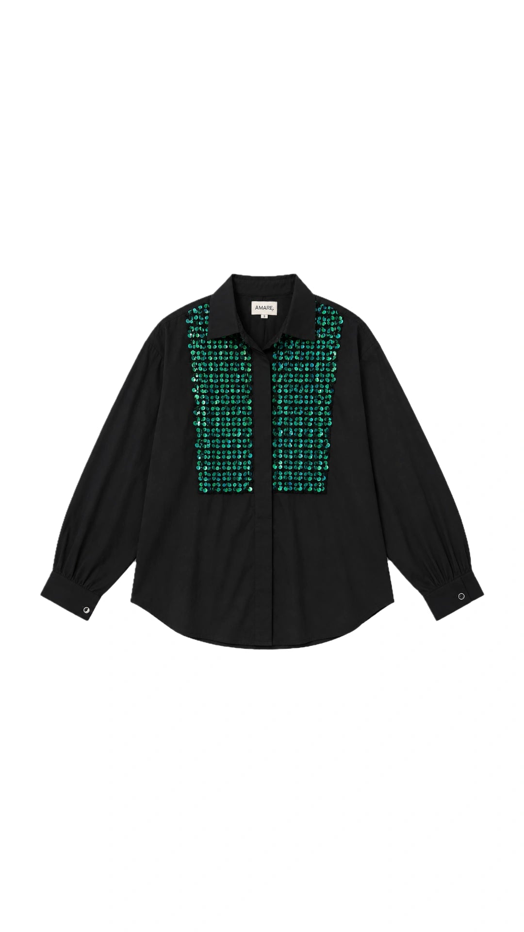 Hand embroidered happy Shirt